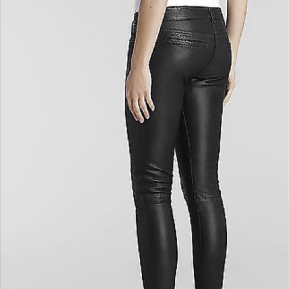 AllSaints Mauritius Leather Pant - Picture 6 of 7